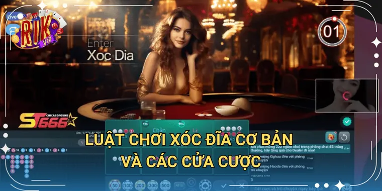 Luật Chơi Xóc Đĩa Cơ Bản Và Các Cửa Cược